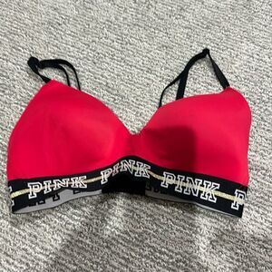 Pink bra 